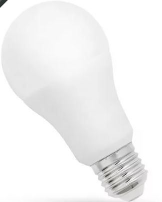 LED E27 norm 13W 3000K @ LED gls E27 230V 13W alu WW