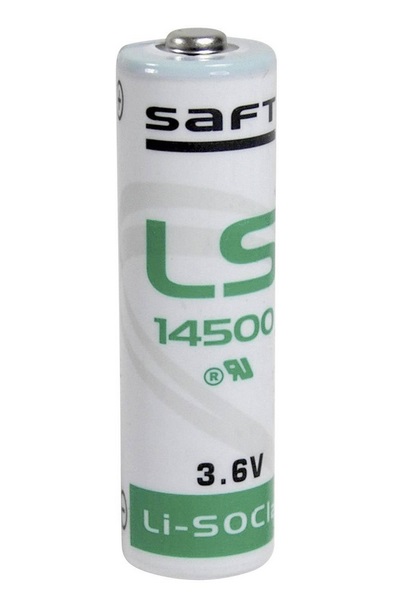 ELEM 3,6V AA 2600mAh SAFT LS14500 Lítium AA 3,6V SAFT LS14500