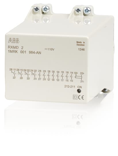 Váltórelé RXMD2 220V DC RXMD2 Auxiliary relay DC 220V 9