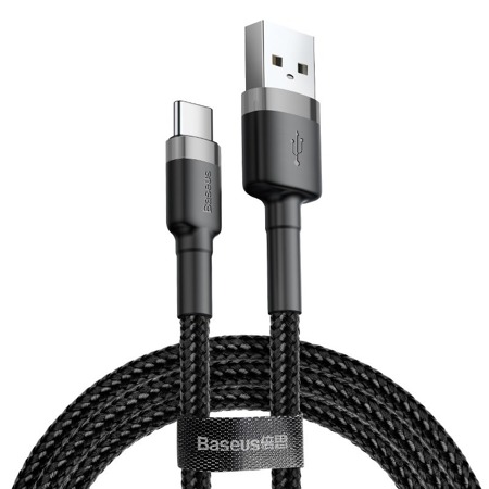 Usb usb-c kábel 3A fekete@ CATKLF-AG1 016547