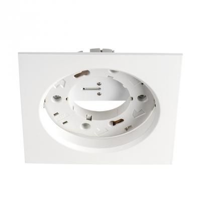 Dekorációs lámpatest 20W GX53 fehér négyzet alakú volantio ESG L-W