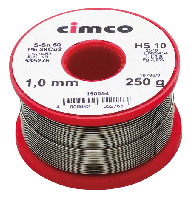 Cimco forrasztó ón 1,5mm 60% 100g