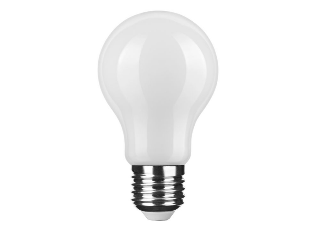 Filament LED normál E27 8W 4000K opál