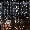 Xmas LED-es jégcsap fényfüggöny 200LED hidegfehér 5m kültéri