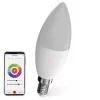 GOSMART LED izzó E14 gyertya 4,8W 470lm RGB, dimmelhető, wifi