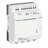 Vezérlő mod.12I/O,4AN.be,rel,óra24DC