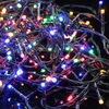 Xmas füzér mini 100 LED 10m 4színű piros,kék,sárga,zöld