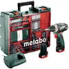 METABO POWERMAXX BS fúrócsavarozó szett* mobil műhely 12V 2x2Ah töltő LC40 +táska