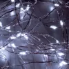 Xmas LED-es micro fényfüzér kültéri 10ágú/20db micro LED, hidegfehér