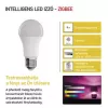 GOSMART LED izzó E27 normál 9W 806lm, RGB, dimmelhető, Zigbee