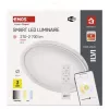 GOSMART LED mennyezeti lámpatest kör alakú, 45W, CCT, dimmelhető, wifi