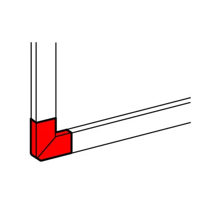 DLP kanyar elem 150x50mm-es csatornához