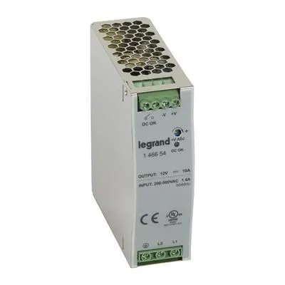 LEXIC tápegység 120W 250-500/12v= kapcsoló üzemü, stabilizált