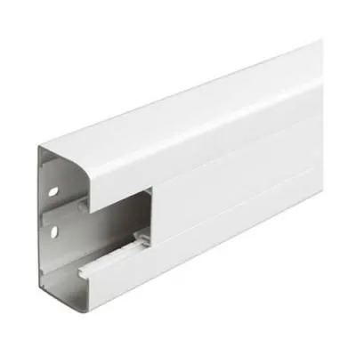 DLP csatorna 105x50mm 1 rekeszes, fedéllel 12m/doboz válaszfal nélkül+1x45mm fedél