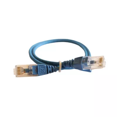 LCS2 patch kábel AWG24 LCS3 U/UTP RJ45/RJ45,U/UTP,LSZH (LSOH) 0,5m kék