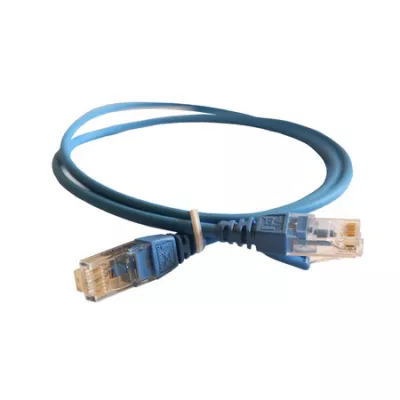 LCS2 patch kábel AWG24 LCS3 U/UTP RJ45/RJ45,U/UTP,LSZH (LSOH) 1,0m kék