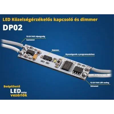 Beépíthető LED vezérlő (dp02)