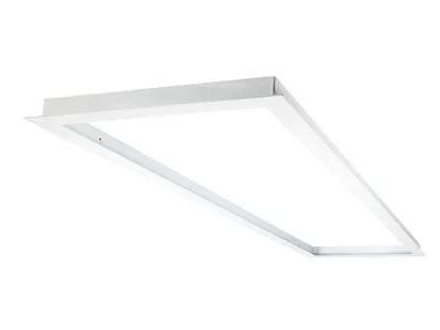 LED panel süllyesztő keret 120x30cm fehér