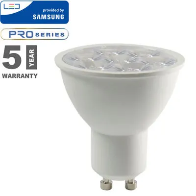 LED GU10 6W 10° 230V 3200K 445lm (SKU 2120026)