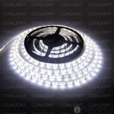 LED SZALAG 60LED 3528 IP65 HIDEG 4,8W/fm 6000-6500K 420LM 8 mm