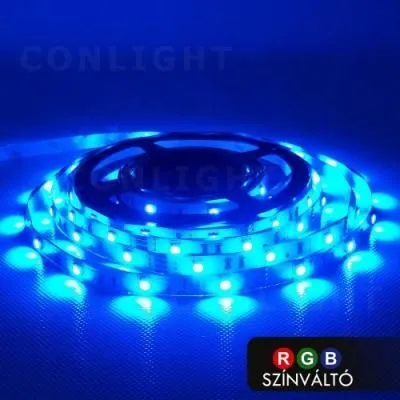 LED szalag 30LED IP20 színváltós 7,2W/m SMD5050