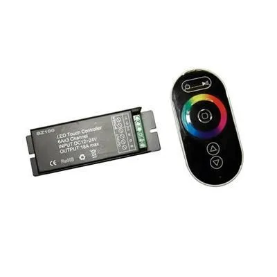 LED vezérlő rf RGB touch 18A 216W rádió frekvenciás DC 12V