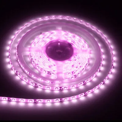 LED szalag 120 LED 9.6W pink 1 tekercs 5 fm