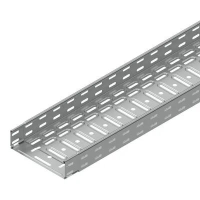 Kábeltálca 60x200x0.75 ZM integrált végződéssel