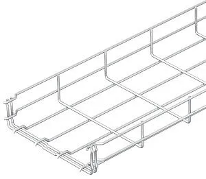 Kábeltálca rácsos 55X 50mm 55x 50x3000mm GRM acél galvanizált horganyzott