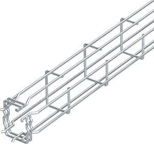 Kábeltálca rácsos 125X 75mm galvanikusan horganyzott