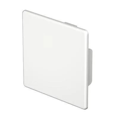 Csatorna végelem 60x 60mm világosszürke