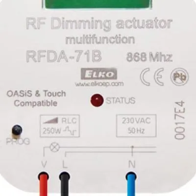 RF dimmer, multifunkciós