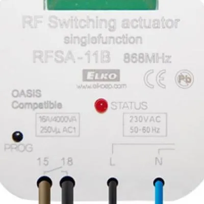 RF multifunkciós kapcsoló 1funkció 16A N0 230V