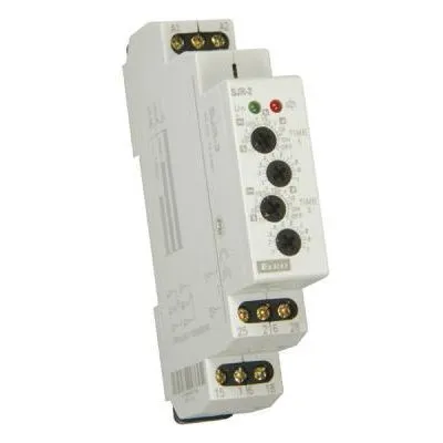 Időrelé sjr-2 12-240/AC-DC meghúzás késleltetés