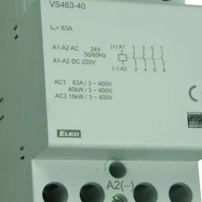 Kontaktor VS-463-22 230V moduláris 63A 2Z+2NY.