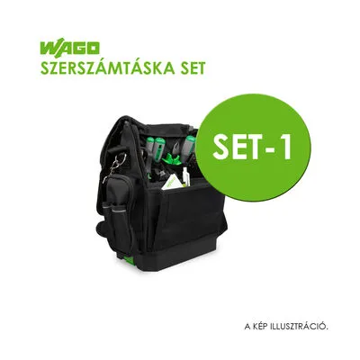 WAGO AKCIÓS EGYSÉGCSOMAG SET-1* SZERSZÁMTÁSKA SET 1 AKCIÓ