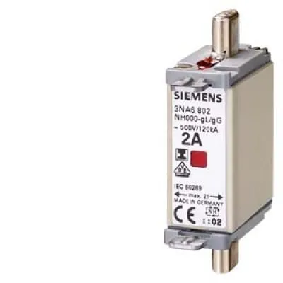 SIEMENS 3NA6820 NH-000 50A gG KÉS