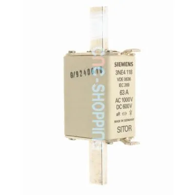 SIEMENS 3NE4118 NH-0-63A 1000V be