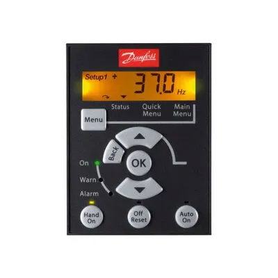 Danfoss frekv.vál. Kijelző panel lcp 11 contol panel 132B0100