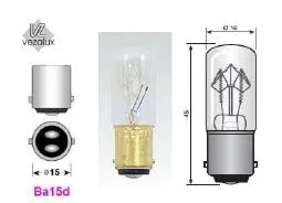 PARF 10-15W 220-260V BA15D 46x16mm@