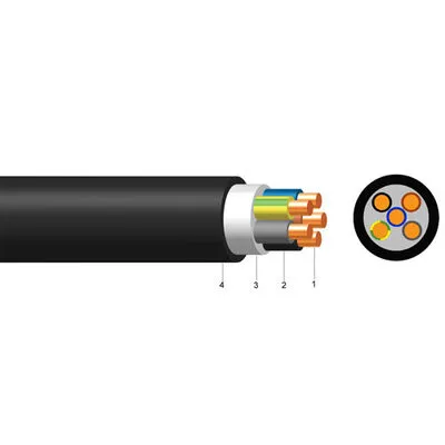 N2XH-J  5x35 RM 0,6/1kV FEKETE