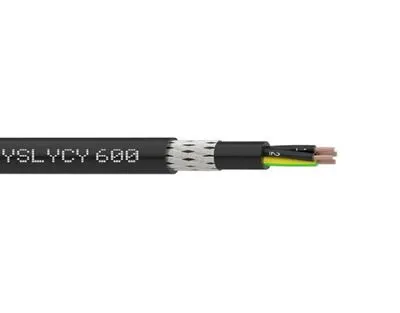 YSLYCY-Oz 3x 1,5 0,6/1KV fekete