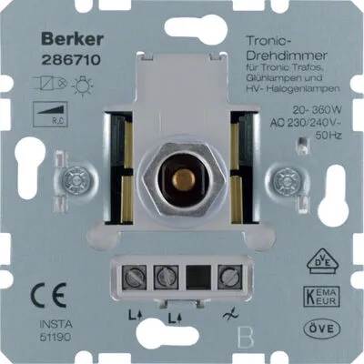 BERKER fényerőszabályzó betét.s1. 315W