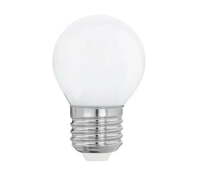 LED fényforrás E27 G45 4W 2700K 470lm opál@ EGLO-11605 helyett