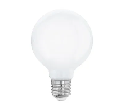 LED fényforrás E27 G80 7W 2700K 806lm opál@ EGLO-11598 helyett