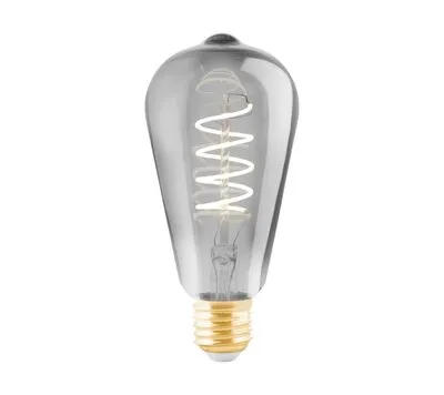 LED fényforrás E27 ST64 4W 2000K 100lm sm@ EGLO-11874 helyett