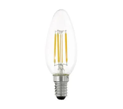 LED fényforrás E14 C35 4,5W 2700K 470lm 3xSZ@ EGLO-11753 helyett