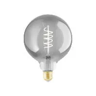 LED E27 G125 4W 2000K 100lm SMOKY