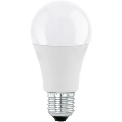 LED fényforrás E27 A60 9W 3000K opál@ EGLO-11477 helyett