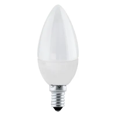 LED fényforrás E14 C37 5W 3000K 470lm opál@ EGLO-11421 helyett